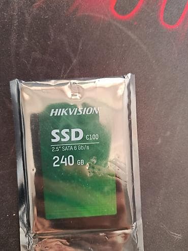 ssd 240 gb: Накопитель для ПК, Новый, Hikvision, SSD, 256 ГБ, 2.5", Для ПК — 1