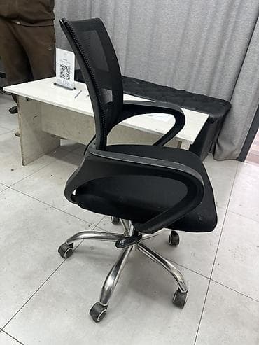 оффис: Офисное кресло, С колесиками, цвет - Черный — 3