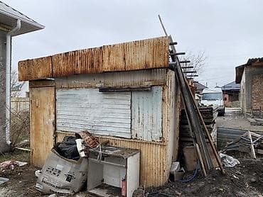 Унаа токтоочу жайлар: Продается комок металлический размеры Длина 3.8м*ширина 2.8м высота — 1