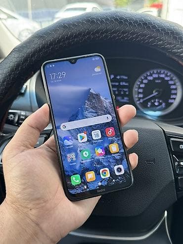 Redmi, Redmi Note 8, Б/у, 64 ГБ, цвет - Черный, 2 SIM