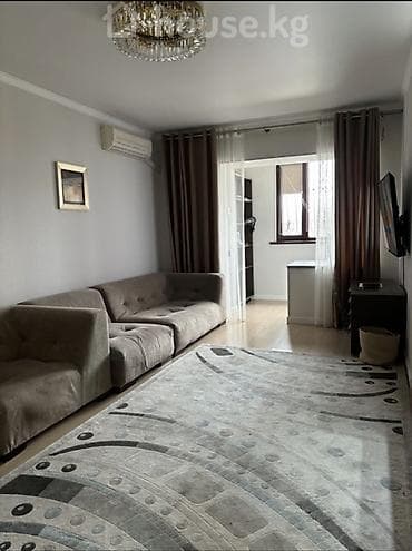 osh flat: 3 комнаты, 67 м², ТЦ Весна Индивидуалка, 5 этаж, Косметический ремонт — 2