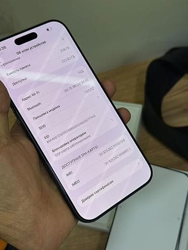 iphone 5s: IPhone 17 Pro Max, Новый, 256 ГБ, Синий, Коробка, 100 % — 9