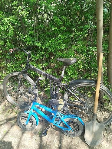 запчасть на велосипед: Один черный велосипед скидка есть 1) Горный/городской велосипед: - — 2