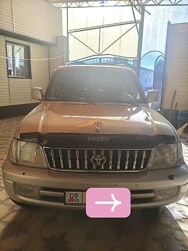 Toyota Land Cruiser Prado: 2000 г., 3 л, Дизель, Внедорожник
