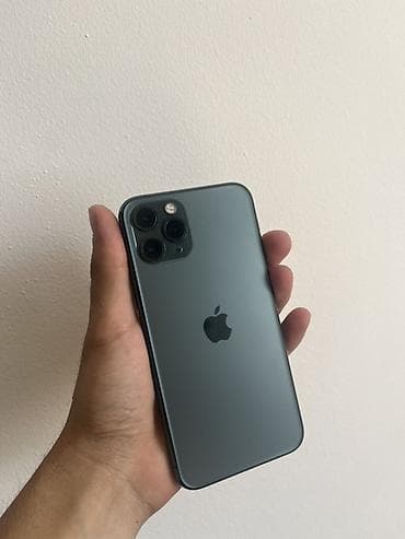 IPhone 11 Pro, Б/у, 256 ГБ, Зеленый, 73 %