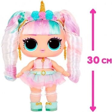 домик для кукол: Игровой набор с МЕГАкуклой L.O.L. SURPRISE! Big Baby Hair Hair — 1