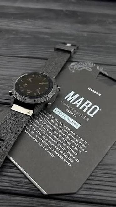 Garmin: ЭКСКЛЮЗИВ Garmin MARQ Commander (Gen 2) Carbon Edition — премиальные — 1