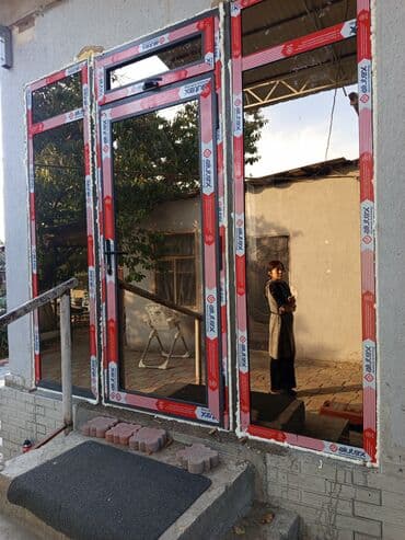 фасадные работы под ключ: Монтаж и изготовление окон и дверей из ПВХ/алюминия.ремонт тоже делаем — 13