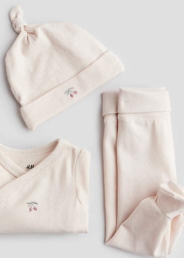 одежда новорожденных: Комплект, цвет - Белый — 2