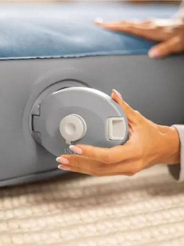 queen: Надувной двуспальный матрас Intex Dura-Beam Standard 64189 с — 4