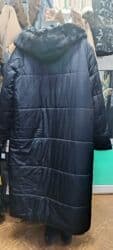 срочно продаю в связи с переездом: Пальто, Зима, Стеганый, Длинная модель, С капюшоном, С утеплителем, 6XL — 3