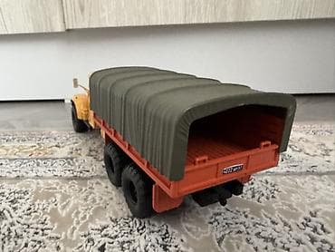 урал 131: 1:43 масштабная Модель грузовика Краз-255Б (6x6) с тентованным кузовом — 3