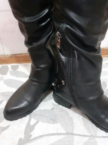 обувь для дома: Стильные сапоги. Еврозима. На ноге смотрятся шикарно — 4