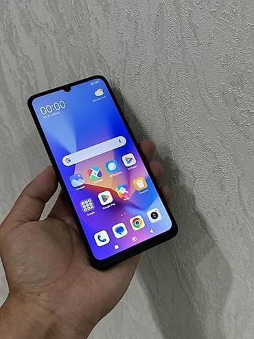 wireless microphone: Redmi, Redmi 13C, Б/у, 128 ГБ, цвет - Черный, 2 SIM — 2