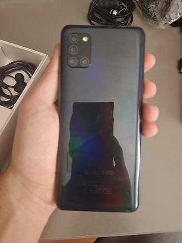 16гб оперативки: Samsung Galaxy A31, Б/у, 64 ГБ, цвет - Черный, 2 SIM — 3