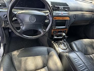 Транспорт: Mercedes-Benz S-class AMG: 2003 г., Автомат, Седан — 7