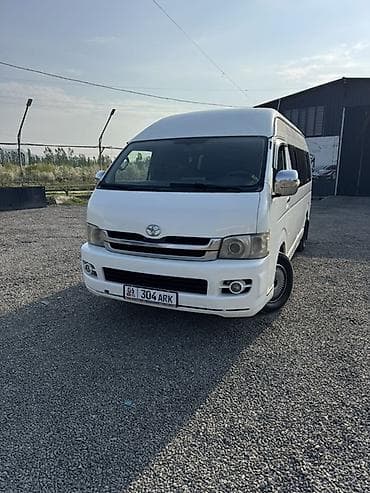 обмен сельхозтехники: Toyota Hiace: 2008 г., 2.7 л, Ручные, Дизель, Минивэн — 1