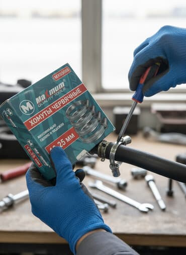 Хомуты червячные Maximum Quality Tools MX03088. - Диапазон диаметра