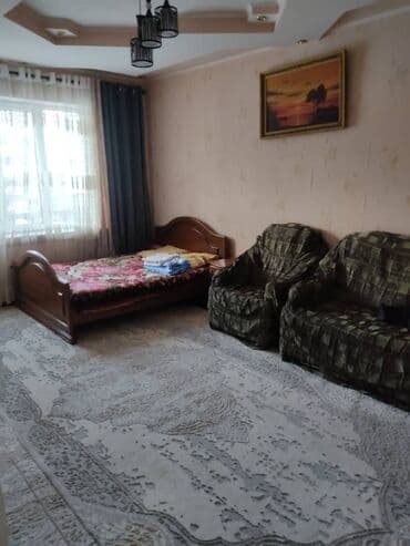 сдается квартира асанбай: 1 комната, Душевая кабина, Постельное белье, Парковка — 1