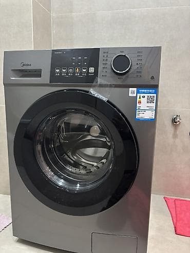 redmi note 1: Стиральная машина Midea, фронтальная загрузка, цвет графит/черный — 2