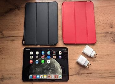 Планшет, Apple, память 256 ГБ, 10" - 11", 4G (LTE), Б/у, Классический цвет - Серый