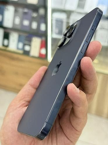 poco с55: IPhone 15 Pro Max, Б/у, 512 ГБ, Blue Titanium, Защитное стекло, Чехол, 89 % — 5