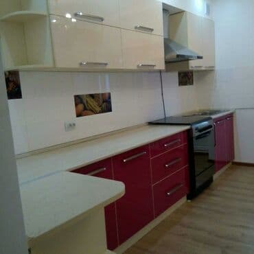 полка для фруктов и овощей: Ашкана гарнитуру, Жаңы, түсү - Ак, МДФ, Акысыз жеткирүү — 7