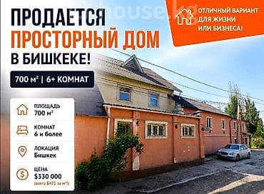 цены на недвижимость бишкек: Сдается просторный дом с действующим бизнесом в Бишкеке адрес : Кок - — 1