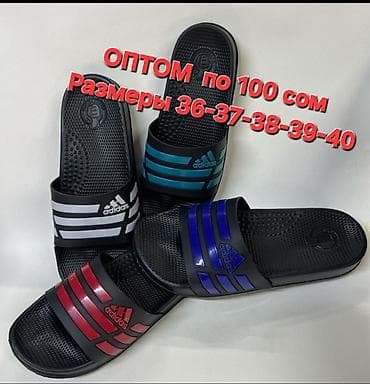 шлёпки женские: Оптом Шлепки по 100 сом 36-37-38-39-40 Есть доставка и отправка по — 1