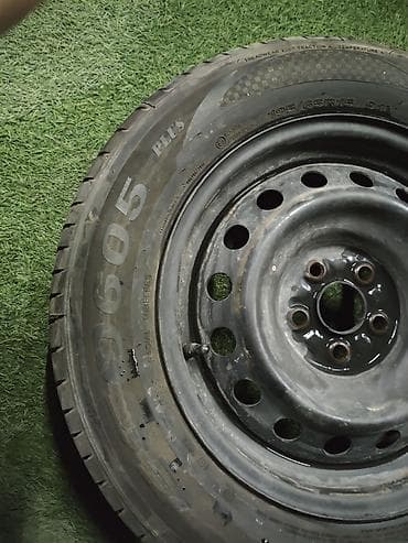 Дөңгөлөктөр монтажда 195 / 65 / R 15, Жай, Колдонулган, Комплект, Жеңил унаалар, тешиктери - 5 — 2