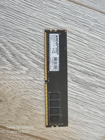 мониторы 24: Оперативная память (RAM) для ПК, Б/у, AMD, 4 ГБ, DDR4, 2133 МГц — 1