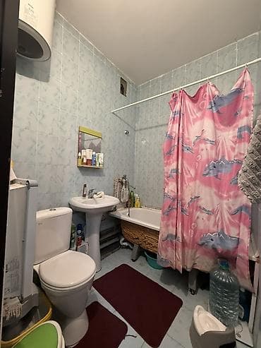 Недвижимость: 1 комната, 44 м², Кок-Жар мкр 106 серия улучшенная, 9 этаж, Требуется ремонт — 7