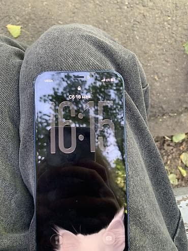 айфон 12 на запчасти: IPhone 12, Синий, Чехол — 3