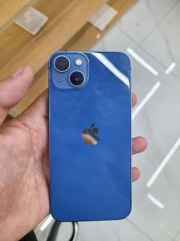 apple whatch ultra 3: IPhone 13, Б/у, 128 ГБ, Синий, Защитное стекло, 89 % — 1