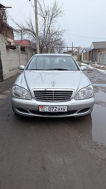 e500 124: Mercedes-Benz S-Class: 2001 г., 5 л, Автомат, Бензин, Седан — 2