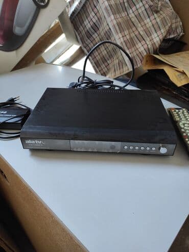 ресивер для телевизора купить: Продается б/у ресивер от АлаТВ с пультом. Цвет черный. Торг уместен — 3
