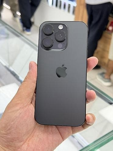 IPhone 16 Pro, Б/у, 128 ГБ, Black Titanium, Защитное стекло, Чехол, 92 %