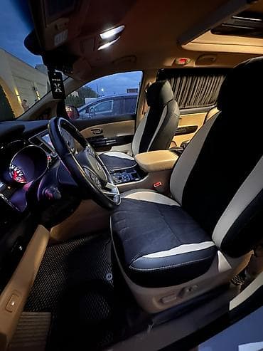 полик карнивал: Чехлы Кожаные, С подушкой, цвет - Серый, Hyundai, Новый, Самовывоз — 4
