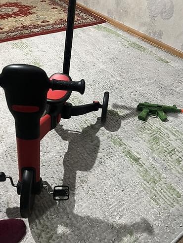 3 sfe: Детский трехколесный велосипед с родительской ручкой - Тип — 1