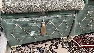 Детская мебель: Банкетка, Новый, Без полок, цвет - Зеленый — 4