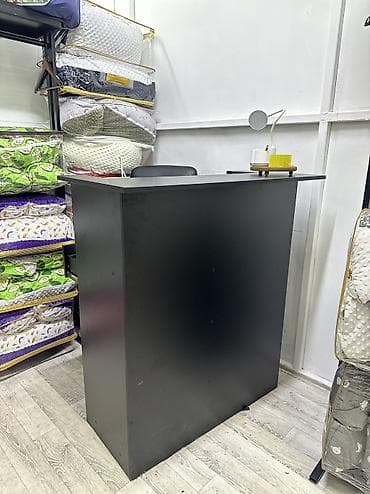 ресепшин: Ресепшен-стойка для магазина/салона - Цвет: черный, матовый - — 3