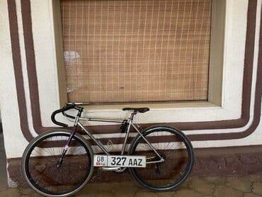 реставрация кожаного сиденья велосипеда: Городской велосипед с трек/фикс эстетикой - Рама: стальная — 1