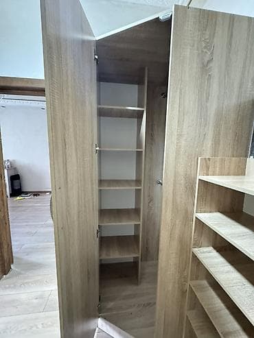 cupboard: Шкаф-прихожая, Б/у, С зеркалом, ЛДСП — 6