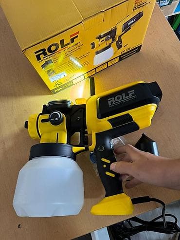 Инструменты: Электрический краскопульт, Новый, В наличии — 7