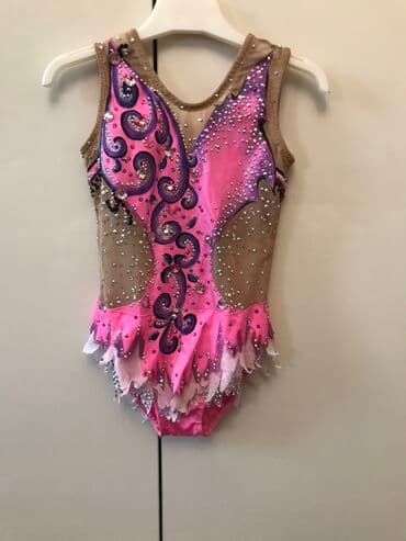 купальник для художественной: Продаю купальник для художественной гимнастики на возраст 4-5-6 лет — 1