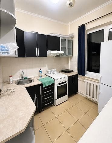osh flat: 2 комнаты, Кок-Жар мкр Семейным, от 6 месяцев, С мебелью полностью — 8