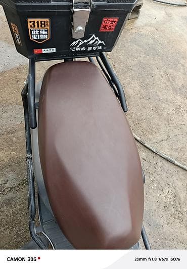 Мотоцикл тетиктери жана аксессуарлар: Электроскутер Zongai (на корпусе маркировка скутердин абалы ото жакшы — 5