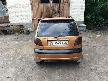 токмок кун чыгыш: Chevrolet Matiz: 2004 г., Кол менен иштөөчү, Бензин, Хетчбек — 6