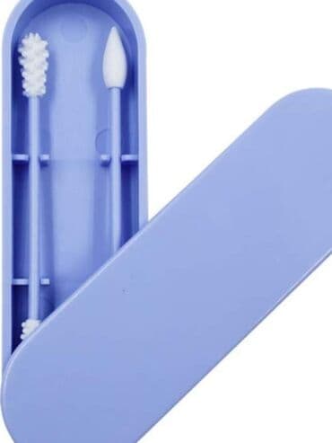 Набор для чистки ушей, набор для макияжа, многоразовые силиконовые