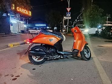 Скутеры: Тип скутера Honda, 50 куб. см, Бензин, Б/у — 6